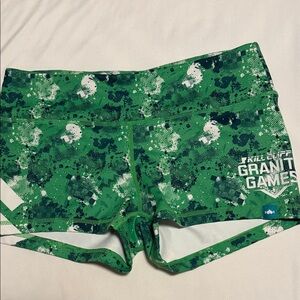 Women's Wod Bottom Green Shorts